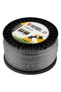 Леска для триммера двухкомпонентная звезда, 2,0мм х 374м, на DIN катушке EXTRA CORD  Denzel
