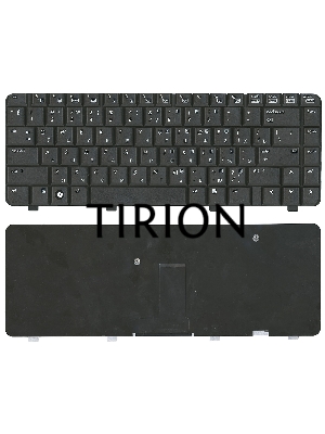 Клавиатура для ноутбука HP 530 черная