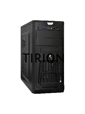 Компьютерный корпус Miditower ExeGate EX283215RUS CP-603UB Black, ATX, <CP350W, 80mm>, 2*USB+2*USB3.0, Audio, замок блокировки кнопки питания