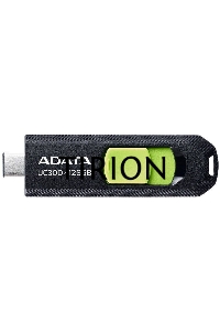 Флеш диск A-Data 128Gb Type-C UC300 ACHO-UC300-128G-RBK/GN USB3.2 черный/зеленый