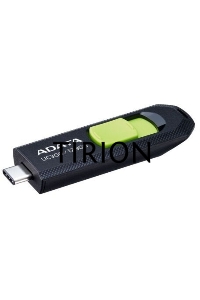Флеш диск A-Data 128Gb Type-C UC300 ACHO-UC300-128G-RBK/GN USB3.2 черный/зеленый