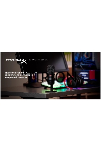 Микрофон проводной HyperX SoloCast 2м черный