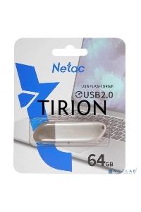 Флеш диск USB Drive Netac U352 NT03U352N-064G-20PN USB2.0 64GB, retail version