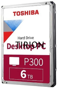 Жесткий диск Toshiba SATA-III 6Tb HDWD260UZSVA P300 (5400rpm) 128Mb 3.5