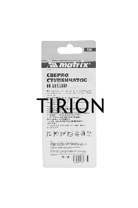 Сверло MATRIX 72359  ступенчатое 4-6-8-10-12-14-16-18-20-22-24-26-28-30-32мм hss спиральный профиль