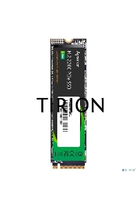 Накопитель SSD Apacer AS2280Q4L, 512Gb, M.2 2280, PCIe 4.0 x4, NVMe, R/W 3600/3000