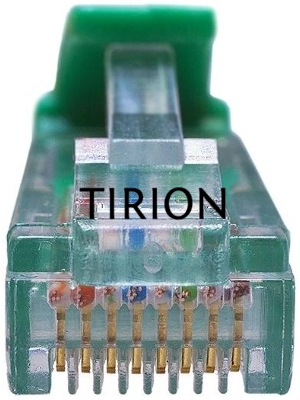 Патч-корд Suprlan 10-0157 UTP RJ-45 вил.-вилка RJ-45 кат.5E 1м зеленый LSZH 24AWG