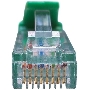 Патч-корд Suprlan 10-0157 UTP RJ-45 вил.-вилка RJ-45 кат.5E 1м зеленый LSZH 24AWG