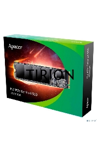 Накопитель SSD Apacer AS2280Q4L, 512Gb, M.2 2280, PCIe 4.0 x4, NVMe, R/W 3600/3000