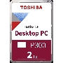 Жесткий диск Toshiba Original SATA-III 2Tb HDWD320UZSVA P300 (7200rpm) 128Mb 3.5