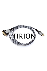 Кабель-переходник с VGA на  HDMI папа-папа