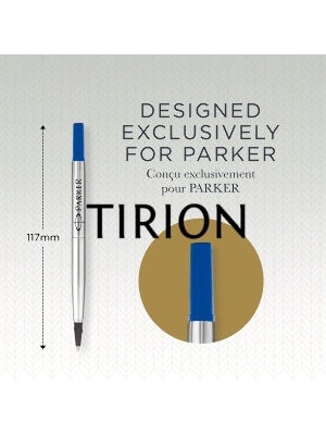 Стержень роллер Parker Quink Z01 (CW1950322) F 0.5мм синие чернила блистер