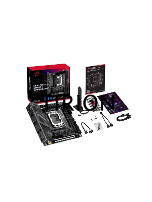 Материнская плата ASUS ROG STRIX B860-I GAMING WIFI, LGA1851, Intel B860, 2xDDR5, 4xSATA, 2xM.2, 1xPCIe 5.0 x16, 1xDP, 1xHDMI, 1xThunderbolt 4, 1x2.5Gb LAN, Wi-Fi 7, 2xUSB 2.0, 3xUSB 3.2 Gen 1, 1xUSB 3.2 Gen 2, 1xUSB 3.2 Gen 2x2, 1xUSB-C, 1xS/PDIF, 2x3.5 