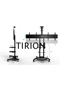 Стойка для двух телевизоров с кронштейном ONKRON TS1881DV 40