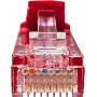 Патч-корд Suprlan 10-0154 UTP RJ-45 вил.-вилка RJ-45 кат.5E 3м красный LSZH 24AWG