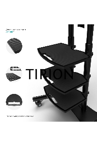 Стойка для двух телевизоров с кронштейном ONKRON TS1881DV 40