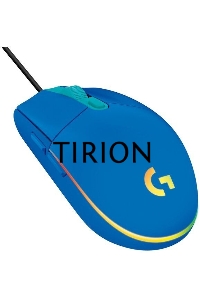 Мышь проводная Logitech G102 LIGHTSYNC синий, 8000 dpi, USB, кнопки - 6