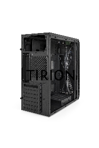 Компьютерный корпус Miditower ExeGate XP-334UC-XP450 (ATX, XP450 с вент. 12см, 1*USB+1*USB3.0+1*TypeC, аудио, черный)