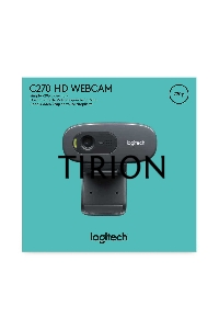 Цифровая камера Logitech Webcam HD Pro C270, 3MP, 1280x720, Rtl