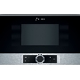 Микроволновая печь встраиваемая Bosch BFR634GS1 нержавеющая сталь, 21 л, 900 Вт, сенсор/поворотный механизм
