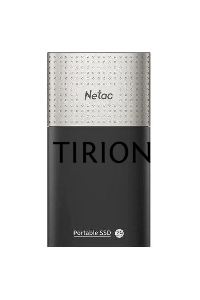 Накопитель SSD External Netac 2.0Tb Z9 <NT01Z9-002T-32BK> (USB3.2, up to 550/480MBs, 90х47.5х11.5mm, Aluminium+Plastic)