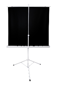 Экран 127x127см TriScreen 1:1 напольный рулонный белый71'