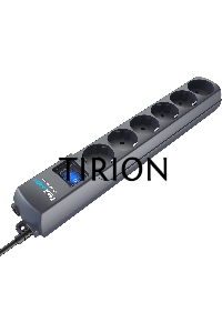 Сетевой фильтр Pilot S Max (5 euros + 1GP), 15A/3.5kVA, automatic, 10 m, graphite