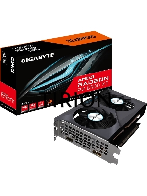 Видеокарта Gigabyte PCI-E GV-R65XTEAGLE-4GD AMD Radeon RX 6500XT 4096Mb 64 GDDR6 2900/12000 HDMIx1 DPx1 HDCP Ret