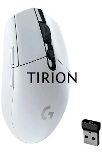 Мышь беспроводная Logitech G304 Lightspeed белый, 12000 dpi, радиоканал, USB, кнопки - 6