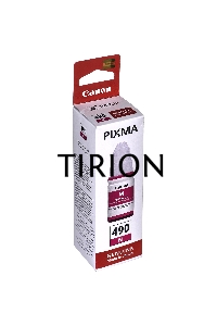 Чернила Canon GI-490M 0665C001 пурпурный для Canon Pixma G1400/2400/3400 (70мл)
