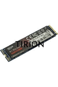 Накопитель SSD Silicon Power P34A60, 512GB, M.2 2280, PCIe 3.0 x4, NVMe, R/W 2200/1600