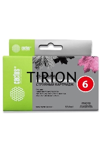 Картридж струйный Cactus CS-BCI6PM пурпурный (12ml) для Canon S800/S820/S900/S9000/i905D/i950S/i960x