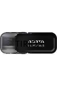Флеш диск 64GB ADATA UV240, USB 2.0, Черный
