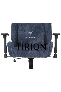 Кресло игровое Knight N1 Fabric синий Light-27 с подголов. крестовина металл