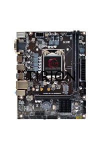 Материнская плата AFOX IH510-MA2-V2, LGA 1200, Intel H510, 2xDDR4, 4xSATA, 1xM.2, 1xPCI-E 4.0/3.0 x16, 1xPCI-E x1, 1xHDMI, 1xDVI, 1xVGA, 1x 1Gb LAN, 2xUSB-A 2.0, 2xUSB-A 3.2 Gen 1, 3x3.5 мм, 5.1, microATX