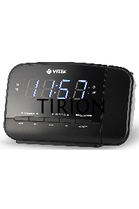 Радиочасы Vitek VT-6611(BK) FM 87,5-108,0 МГц, AM 522-1620 KГц.Размер дисплея	0,9 дюйм.