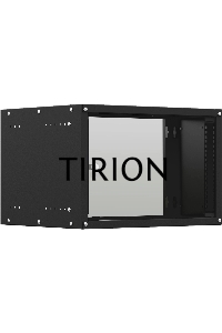 Шкаф коммутационный NTSS Lime (NTSS-WL9U5545GS-BL) настенный 9U 550x450мм пер.дв.стекл несъемн.бок.пан. 30кг черный 370мм 12кг 110град. 500мм IP20 сталь