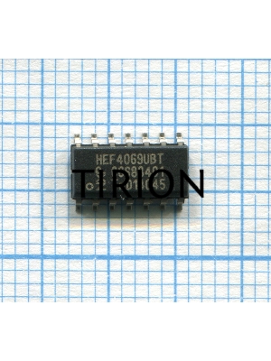 Микросхема Nexperia [HEF4069UBT,653]