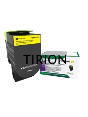 Картридж Lexmark 2300 стр. желтый для CS317dn, CS417dn, CS517de, CX317dn, CX417dn,CX517de