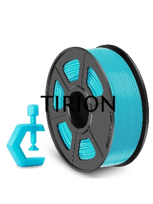 Филамент NVPRINT PETG Cyan для 3D печати диаметр 1.75мм  длина 330 метров  масса 1 кг
