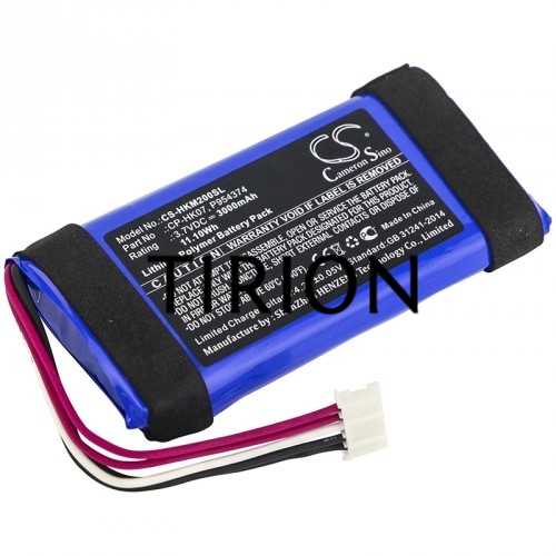 Аккумуляторная батарея CameronSino CS-HKM200SL для Harman/Kardon Onyx Min 3.7V 3000mAh 11.10Wh