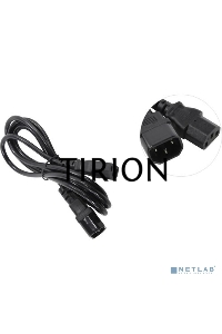 Кабель монитор-компьютер (UPS->уст-во) ExeGate Power EC-1,8P (С13->С14) VDE-250V-3*0,5-CU, 6A, 1.8м