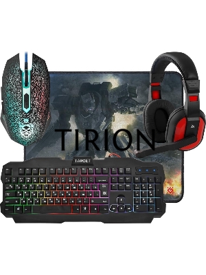 Клавиатура + мышка +PAD +HEADSET Defender TARGET MKP-350