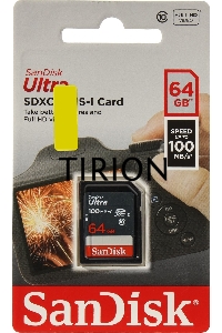Карта памяти SDXC 64GB UHS-I SDSDUNR-064G-GN3IN SANDISK
