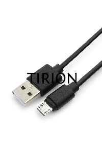 Кабель USB 2.0 Pro Гарнизон GCC-mUSB2-AMBM-0.3M, AM/microBM 5P, 0.3м, пакет