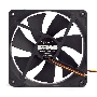 Вентилятор Gembird 17610 черный 140мм 2000rpm 25.5db 3-pin