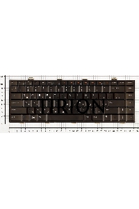 Клавиатура для ноутбука Dell Studio 14 14z 1440 1450 1457 черная