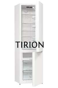 Холодильник Gorenje NRK6201PW4 белый двухкамерный 235/96л морозилка снизу