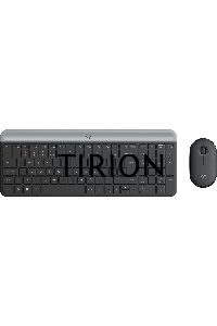Клавиатура + мышь Logitech MK470 клав:черный/серый мышь:черный USB беспроводная slim (920-009204)