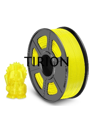 Филамент NVPRINT PETG Yellow для 3D печати диаметр 1.75мм  длина 330 метров  масса 1 кг